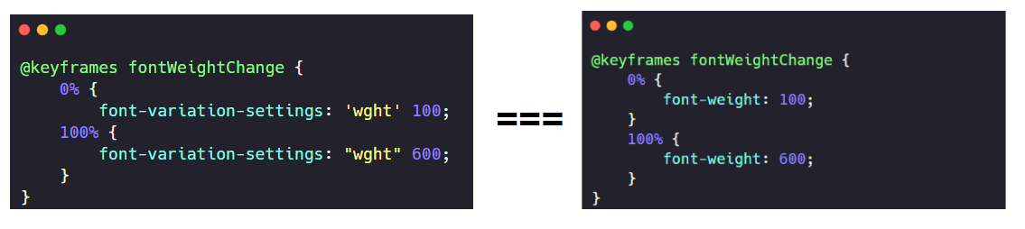 CSS font-variation 可变字体的魅力 CSS font-variation 可变字体的魅力